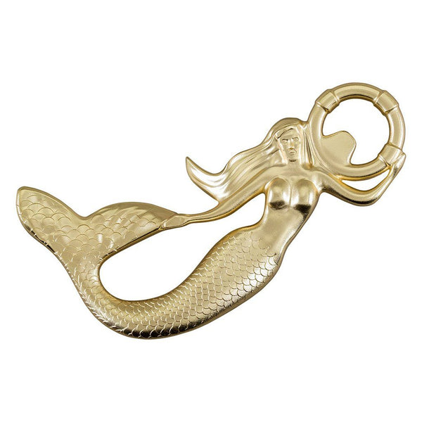 Mermaid Bottle Opener Brass coated