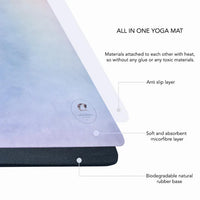 Travel eco friendly yoga mat