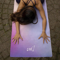 Travel eco friendly yoga mat