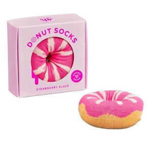 Strawberry Cream Donut Socks