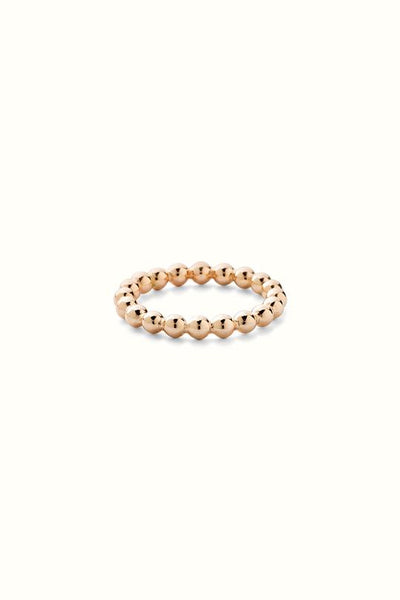 NOWN Lexy Beaded Ring Gold Filled