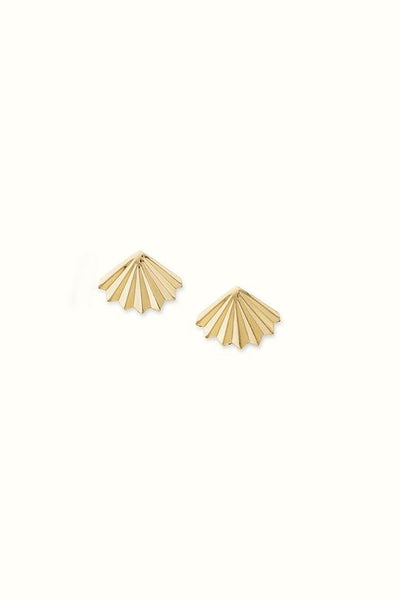 Kate Fan Earring Gold Filled