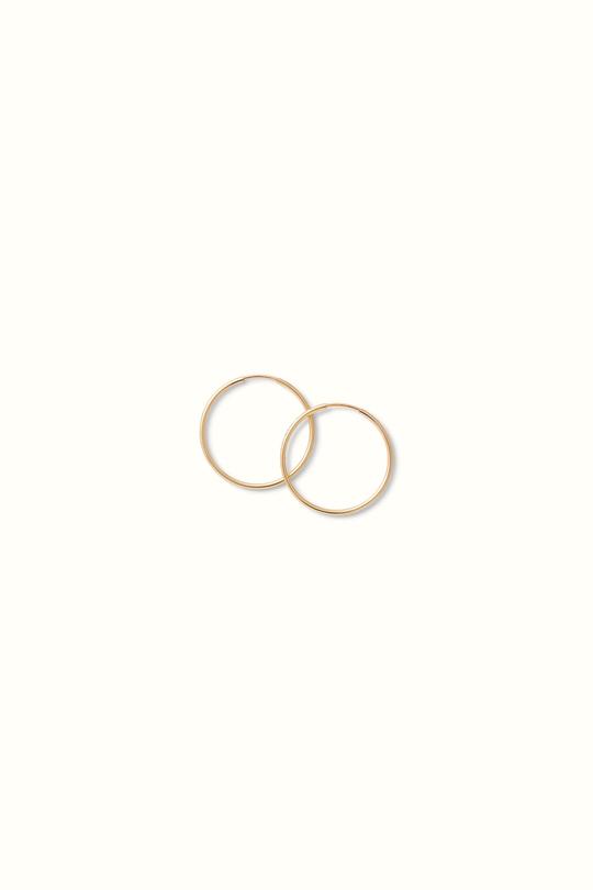 Phoebe Small Endless Hoop Gold Filled