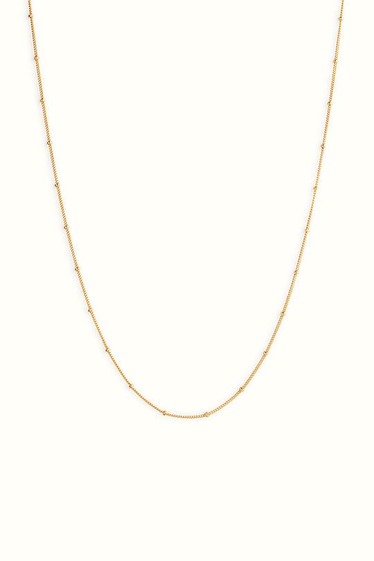Umi Saturn Chain Necklace Gold Filled