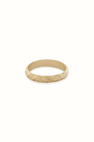 NOWN Yasmin Flower Ring Gold Filled