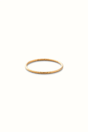 Zara Texture Ring Gold Filled