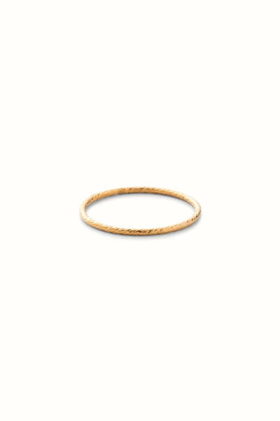 NOWN Zara Texture Ring Gold Filled