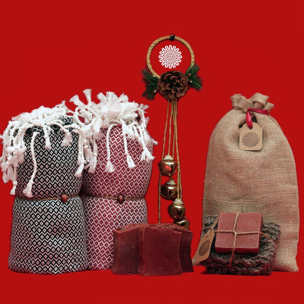 Christmas Gift Set - Crystal Red